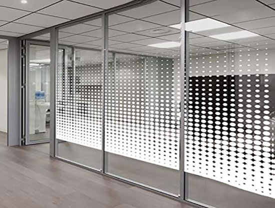 Commercial Glass Partition 7 